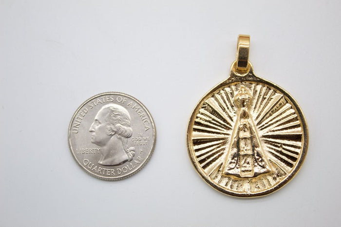 Saint Virgin Mary Religious Medal Pendant