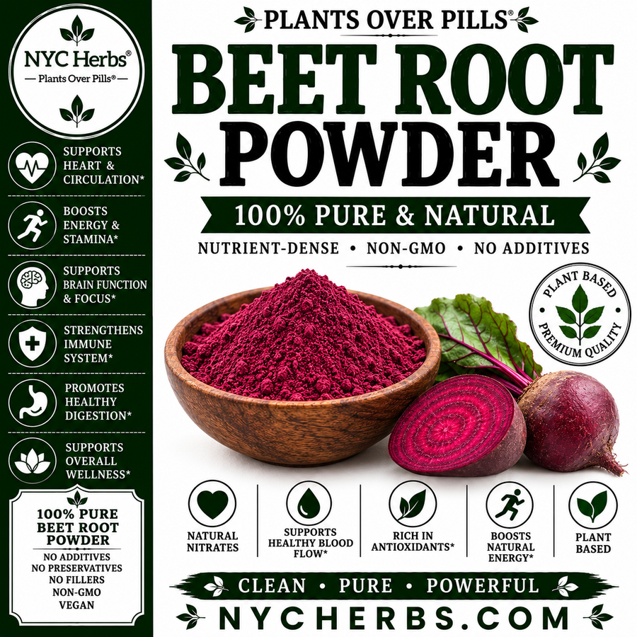 Beet Root Powder | Blood Flow, Energy & Vitality Support