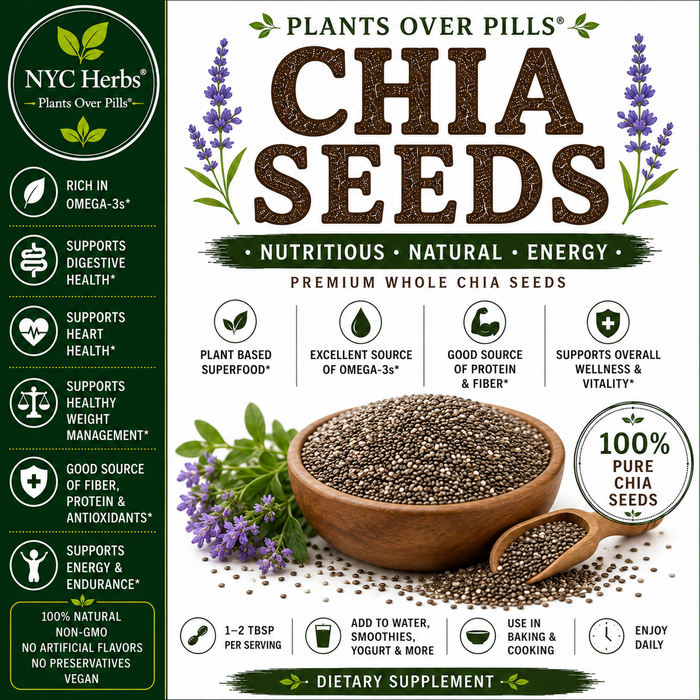 Chia Seeds | Omega-3 Superfood & Energy Boost