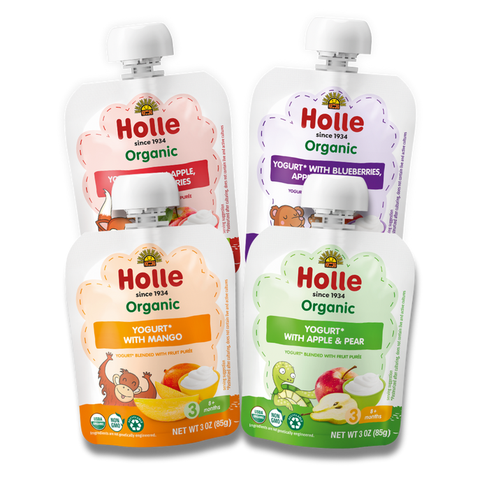 Holle Yogurt Pouches Variety Bundle