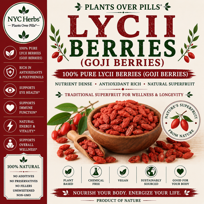 Lycii Berry (Goji Berry) | Vitality, Vision & Longevity