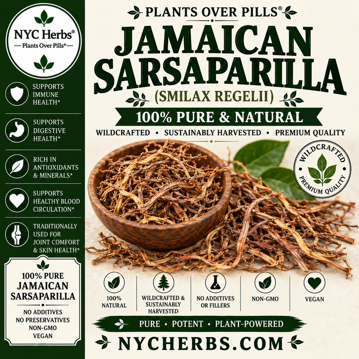 Jamaican Sarsaparilla Root | Detox, Joint & Vitality Support