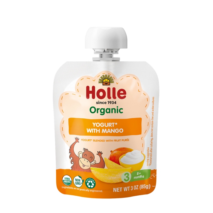 Holle Organic Mango Yogurt Pouches