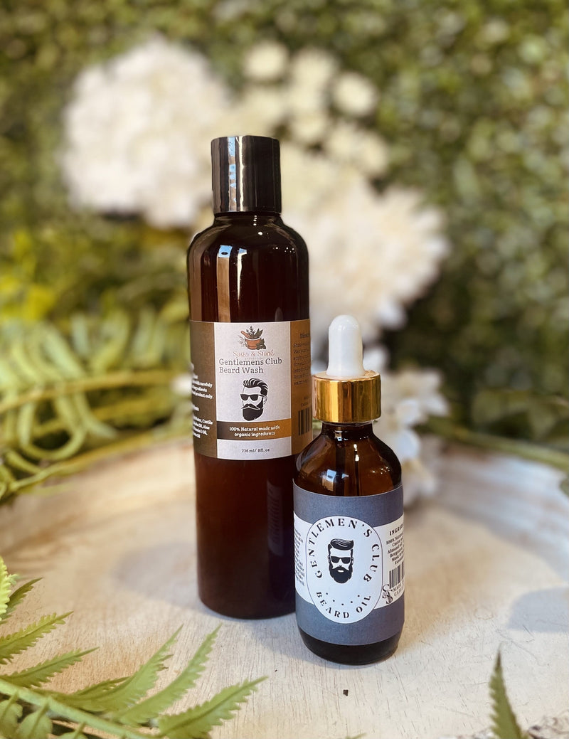 Men's beard care at Bean's Cafe Market