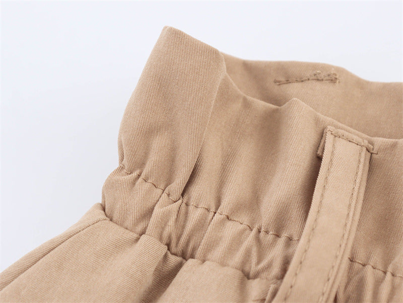 Summer new fashionable and versatile balloon version casual shorts