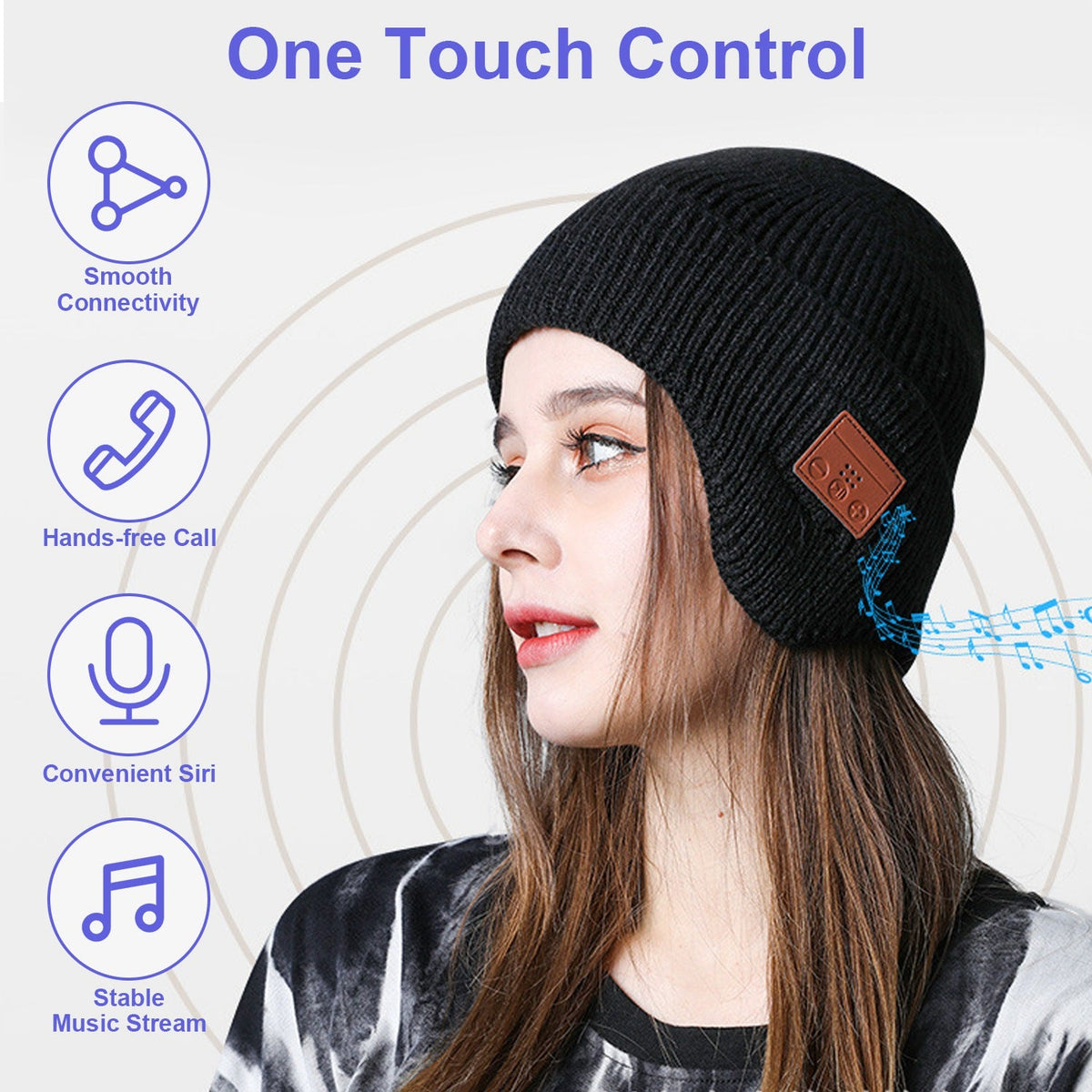 GBruno Wireless V5.0 Beanie Hat