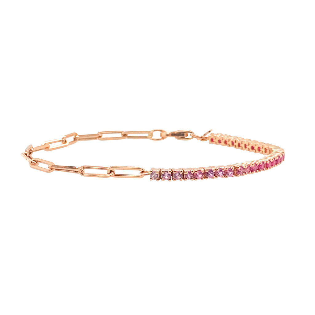S925 Micro-inlaid Diamond Tennis Chain Bracelet