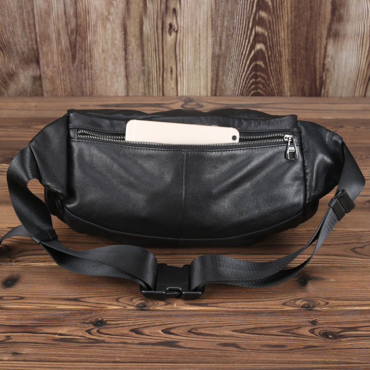 Cowhide Shoulder Messenger Bag