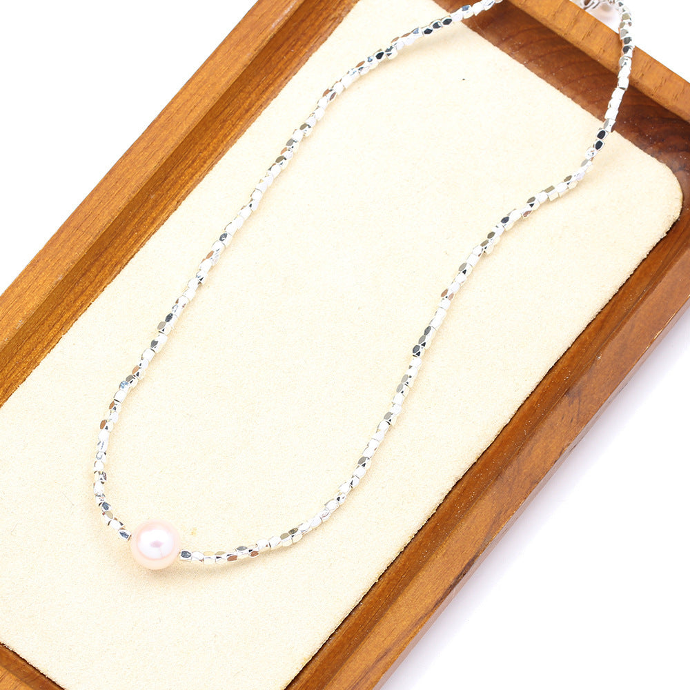 Cute Pearl Pendant Necklace