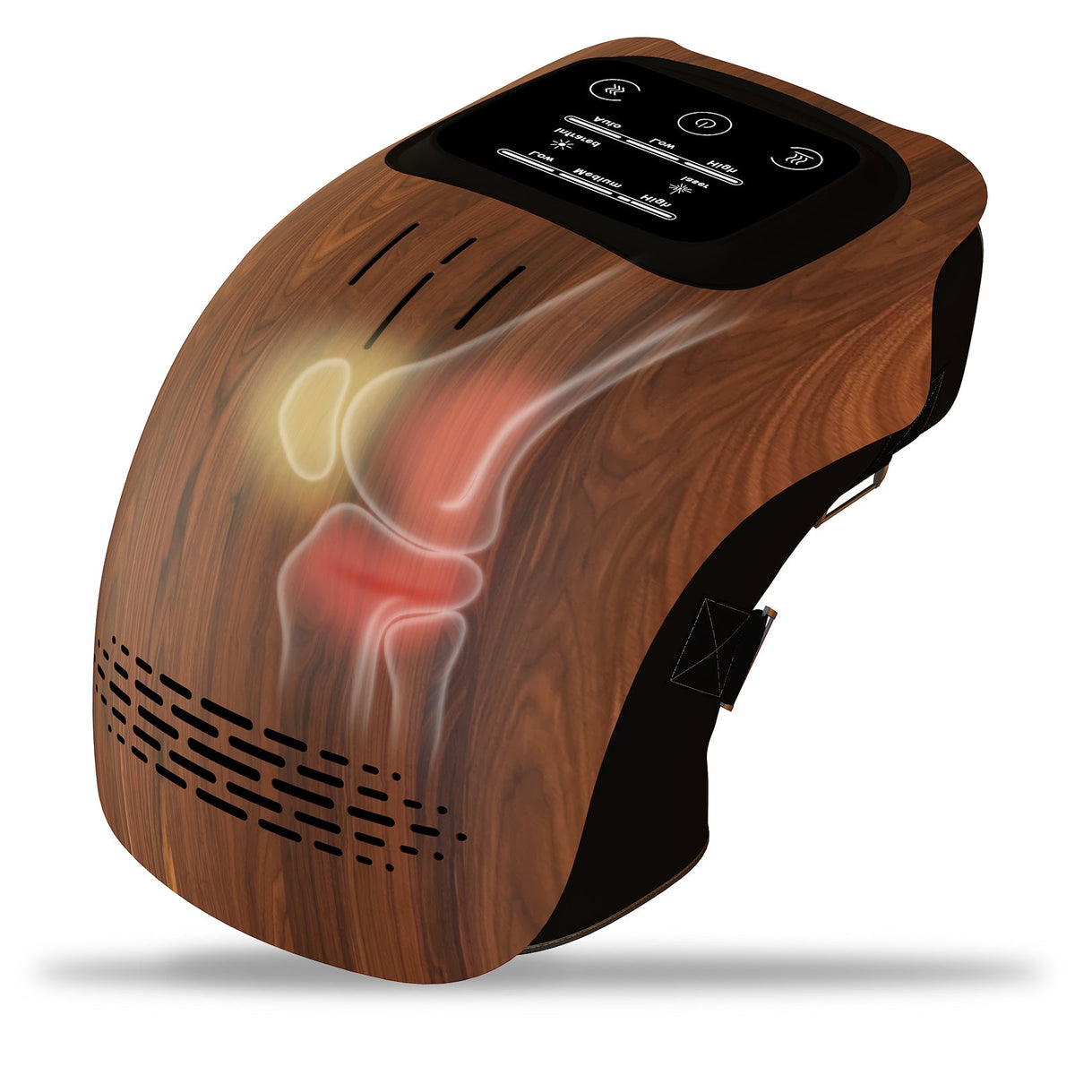 Intelligent Home Use Electric Intelligent Kneading Heating Knee Massager Rechargeable Pain Relief Infrared Laser Vibration Knee Massager