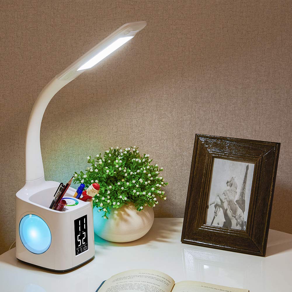 Multifunctional LED Desk Study Lamp with USB Charging