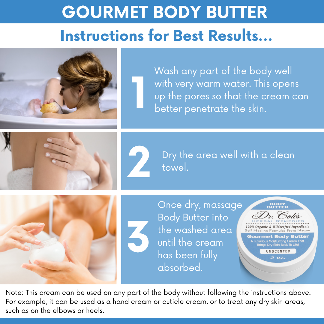 33 - Dr. Cole's Gourmet Body Butter - Unscented