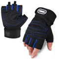 Fitness cycling gloves men's and women's wrist guards half finger gloves
