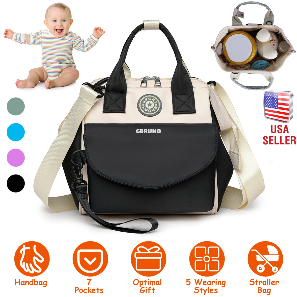 GBruno Baby Nappy Diaper Bag