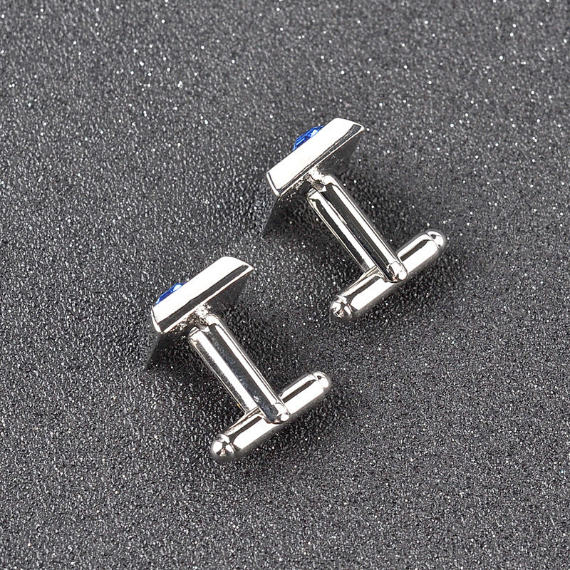 Diamond Cufflinks French Shirt