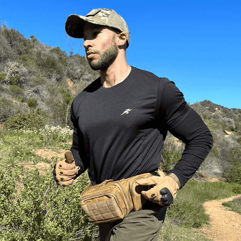 JupiterGear Tactical Military Airsoft Gloves for Outdoor Sports, Paintball, and Motorcycling with Touchscreen Fingertip Capability