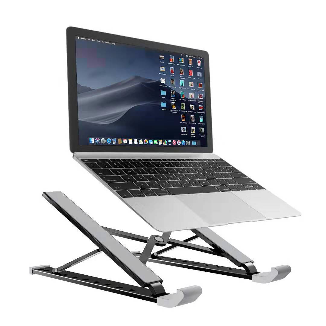 Folding Adjustable Desktop Stand for Notebook and Tablet
