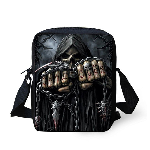 Skull Messenger Bag for Children