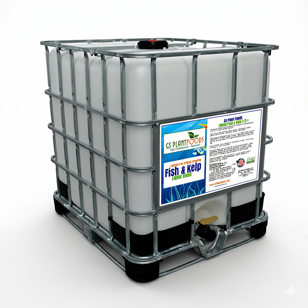 Fish and Kelp Fertilizer Organic Liquid Blend