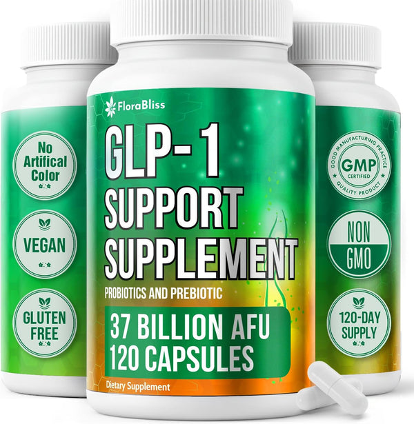 Natural Support Formula | 37 Billion Probiotics – Natural Akkermansia, Chicory Inulin, Berberine - Vitamin D & B2
