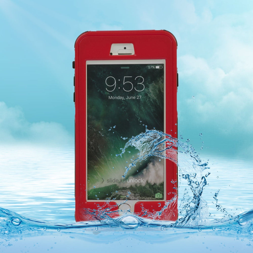 Rugged Water-proof Hybrid Full Cover Case For iPhone 6 Plus