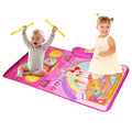 Baby Musical Mat With 55 Music Sounds Toddler Toys Floor Piano Keyboard Mat Drum Mat Carpet Educational Musical Learning Toy Infant Music Toy for 1 2