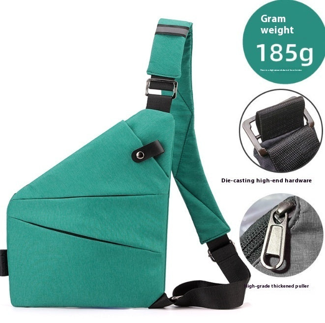 Men's Lightweight Nylon Crossbody Bag
