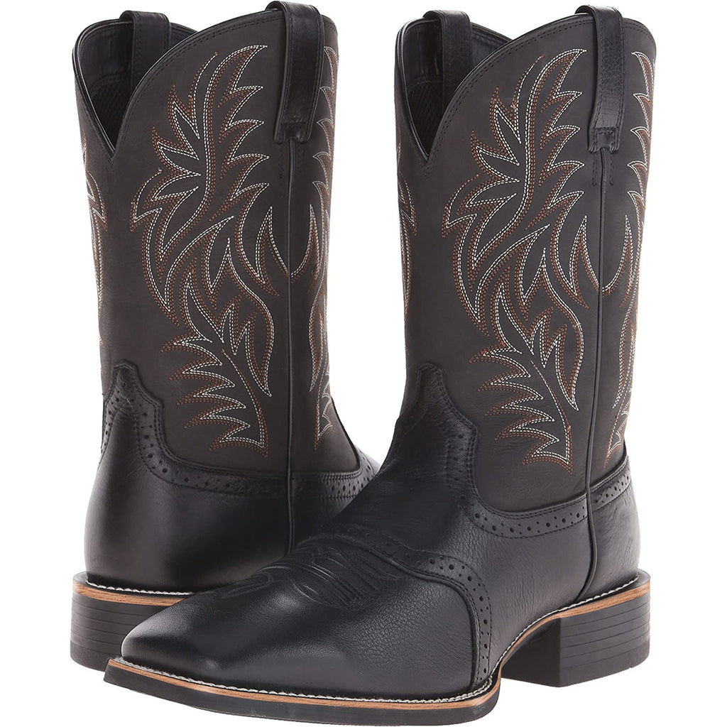 Short Vintage Western Cowboy Boot