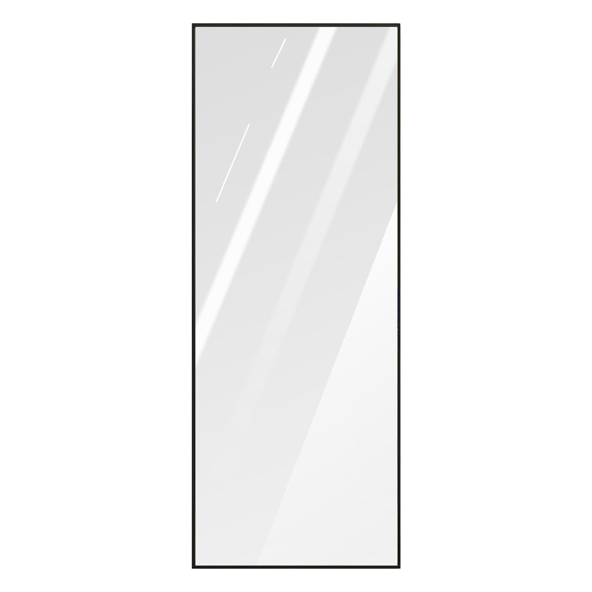 Full Length Mirror 67x25.6in Aluminum Alloy Wall Mirror Free Standing Floor Mirror Hanging Leaning Against Wall for Dressing Bedroom Living Room