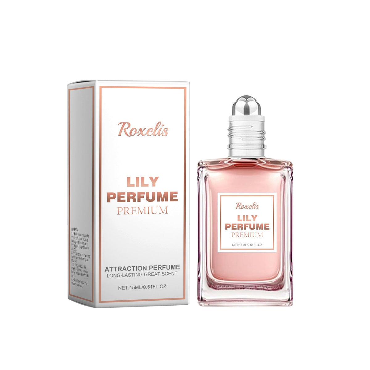 Premium Lily Perfume, Women's Lily Fragrance Fragrance Natural Fresh Stay Charm Ball Perfume