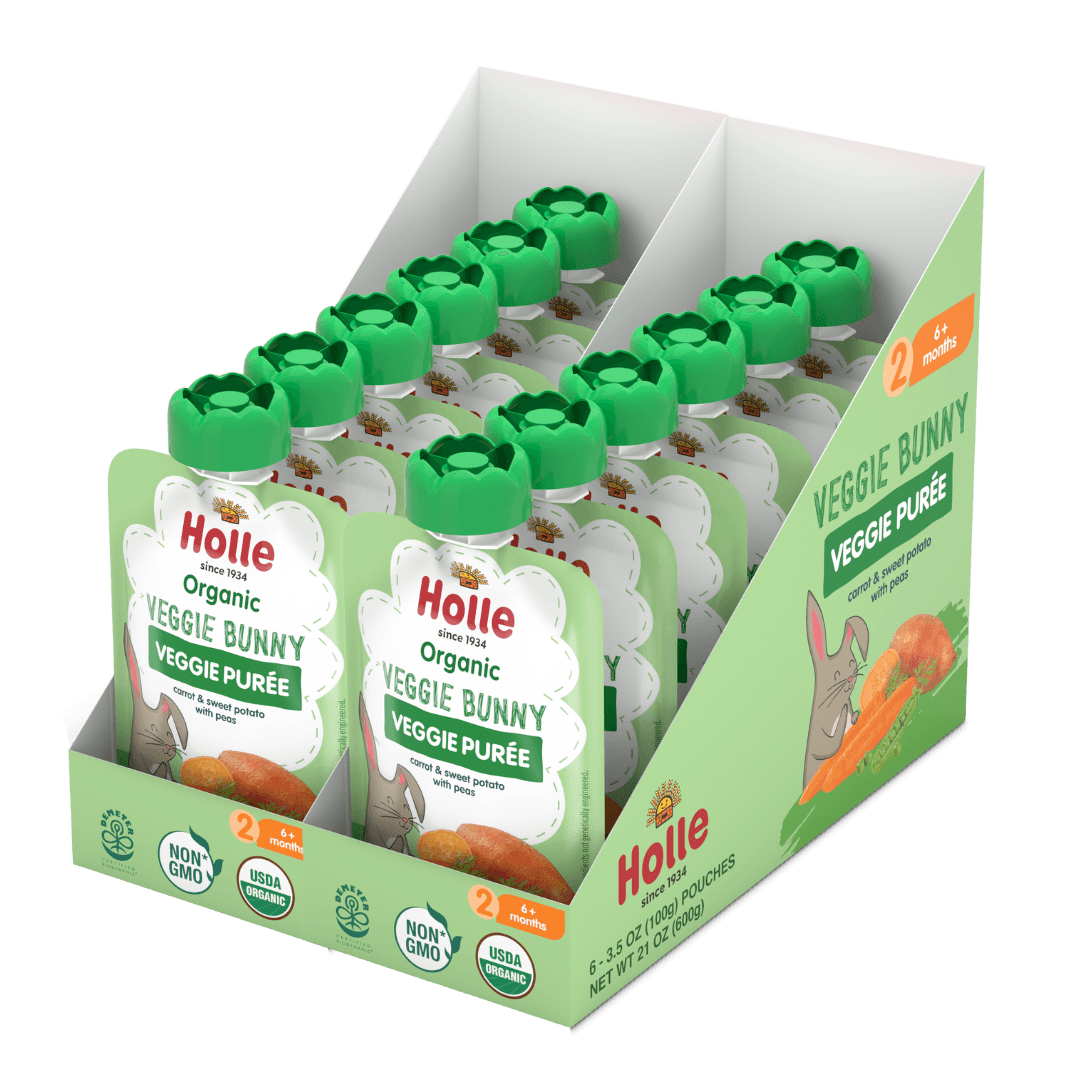 Holle Organic Veggie Bunny - Veggie Purée Pouches