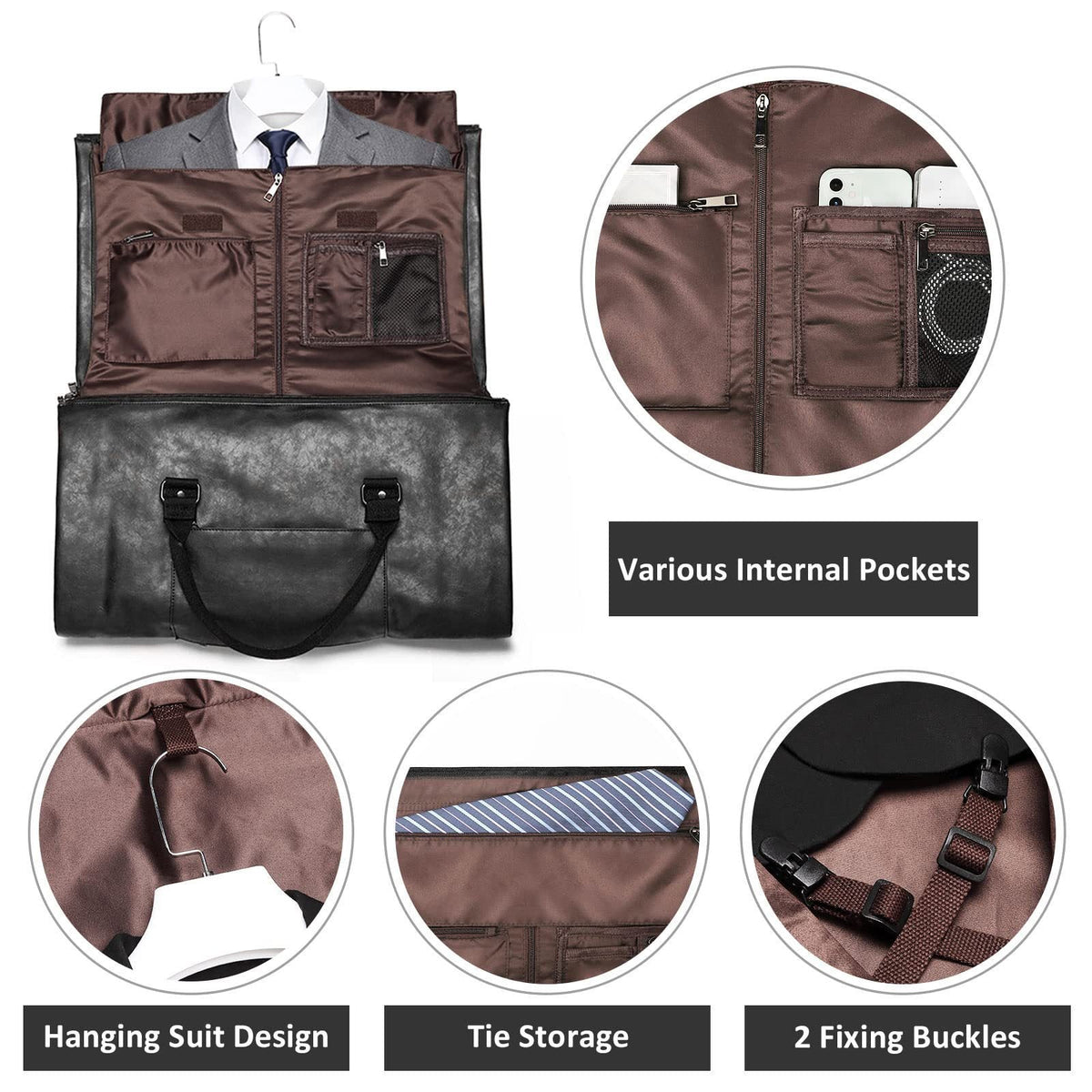 Travel Bag with Shoe Compartment