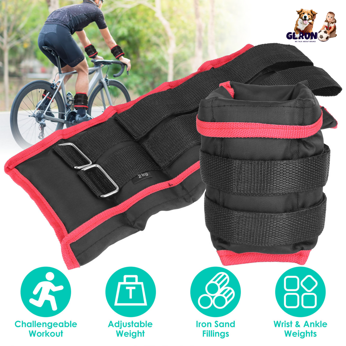 GBruno Ankle Weights Set