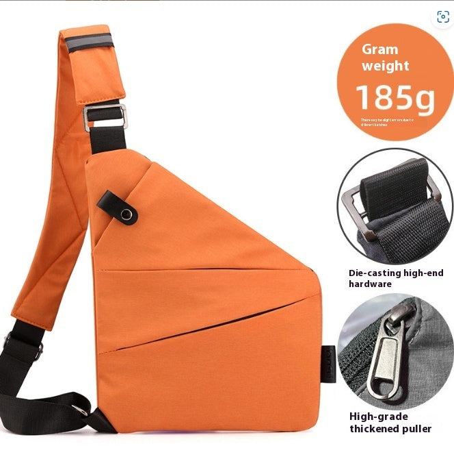 Men's Lightweight Nylon Crossbody Bag