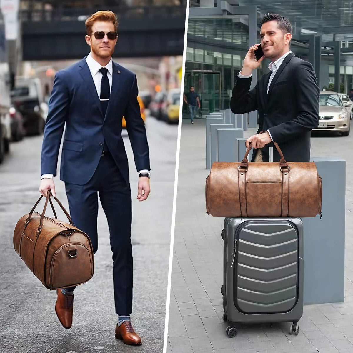 Travel Bag with Shoe Compartment