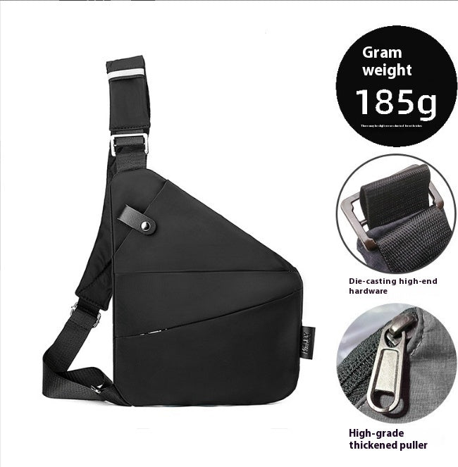 Men's Lightweight Nylon Crossbody Bag