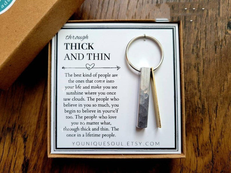 Creative Keychain Friendship Good Friend Gift