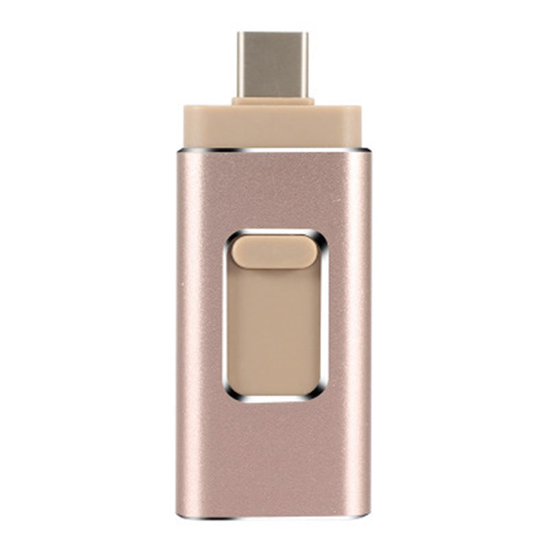 4-in-1 USB Key for iPhone, Android, and Type-C Devices