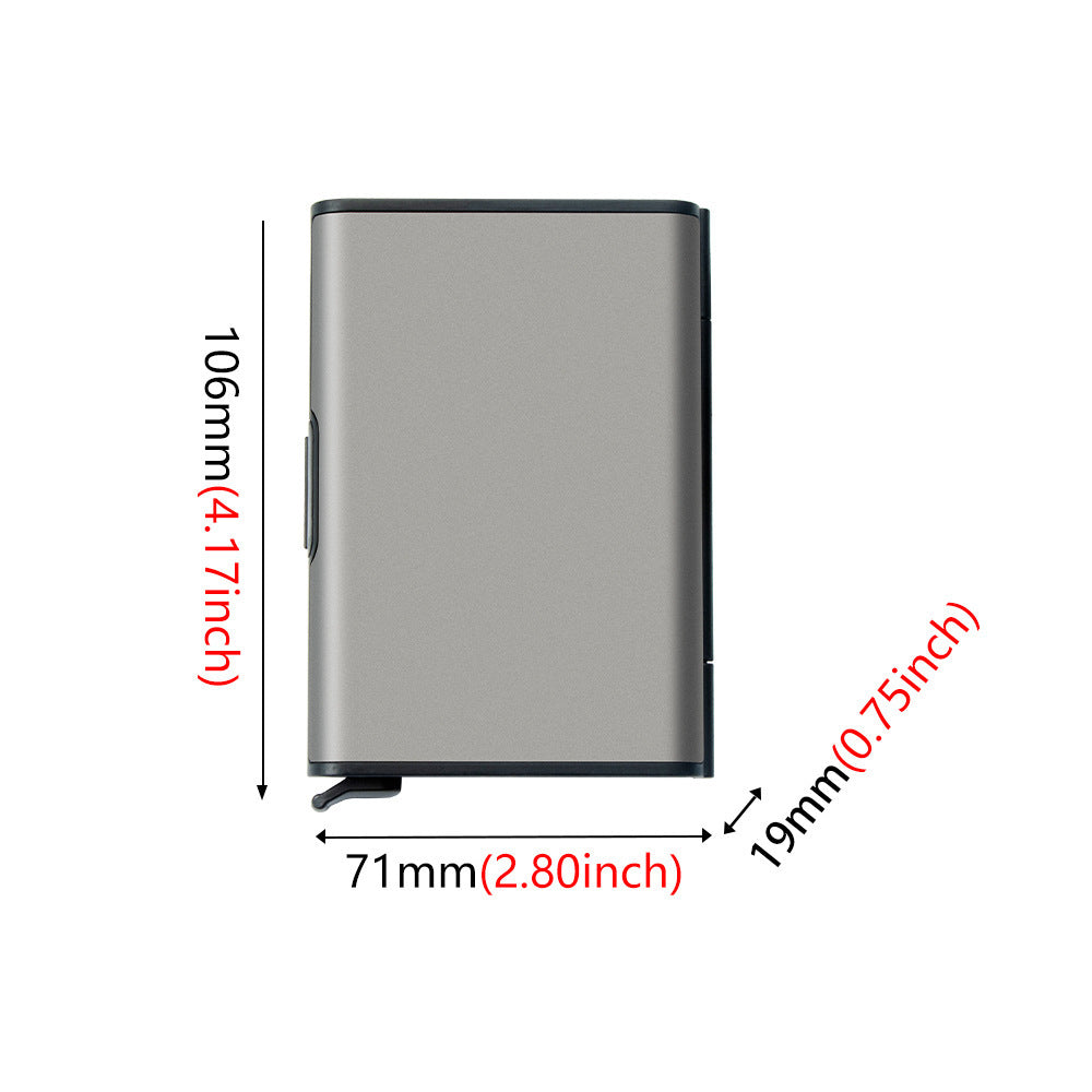 RFID Aluminum Automatic Coin & Paper Money Box