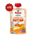 Holle Organic Carrot Cat - Fruit & Veggie Purée Pouches