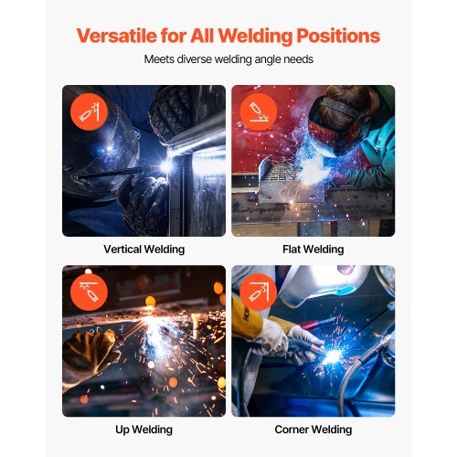Flux Core MIG Welding Wire, E71T-11 0.035-inch 1 LBS, Gasless Mild Steel Welding Wire with Low Spatter for All Position Arc Welding, Self-Shielded for Outdoor Use (Pack of 3 Rolls)