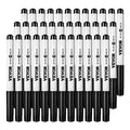 Black Dry Erase Markers, 36 Pack Low-Odor Whiteboard Markers, Fine Point Whiteboard Markers, Easily Clean Dry Erase Markers Bulk for School Office Home