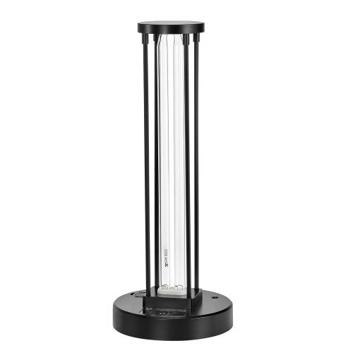 UV Light, 36W Ultraviolet Lamp with Ozone Purifier, UVC Lamp with 30/60/120 Minutes 3-Gear Timer and Remote Control, for Room up to 400 sqft, UVO Lights for Living Room, Bedroom, Hotel, School
