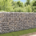 Gabion Basket Galvanized Steel 47.2"x11.8"x39.4