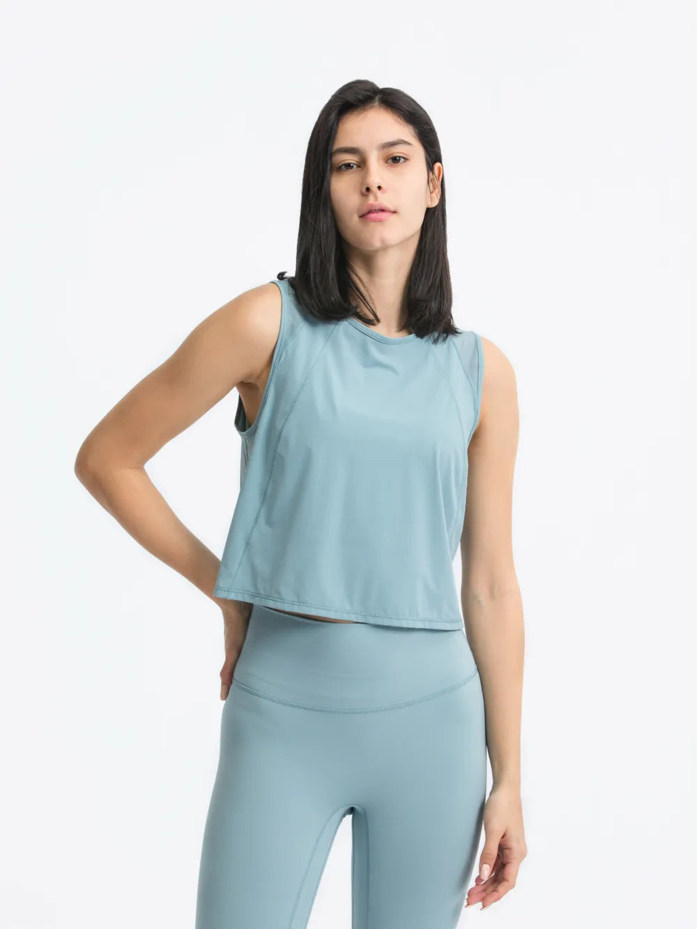JupiterGear Round-Neck Cropped Tank