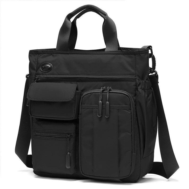 Multi-layer Business Shoulder Bag for Men