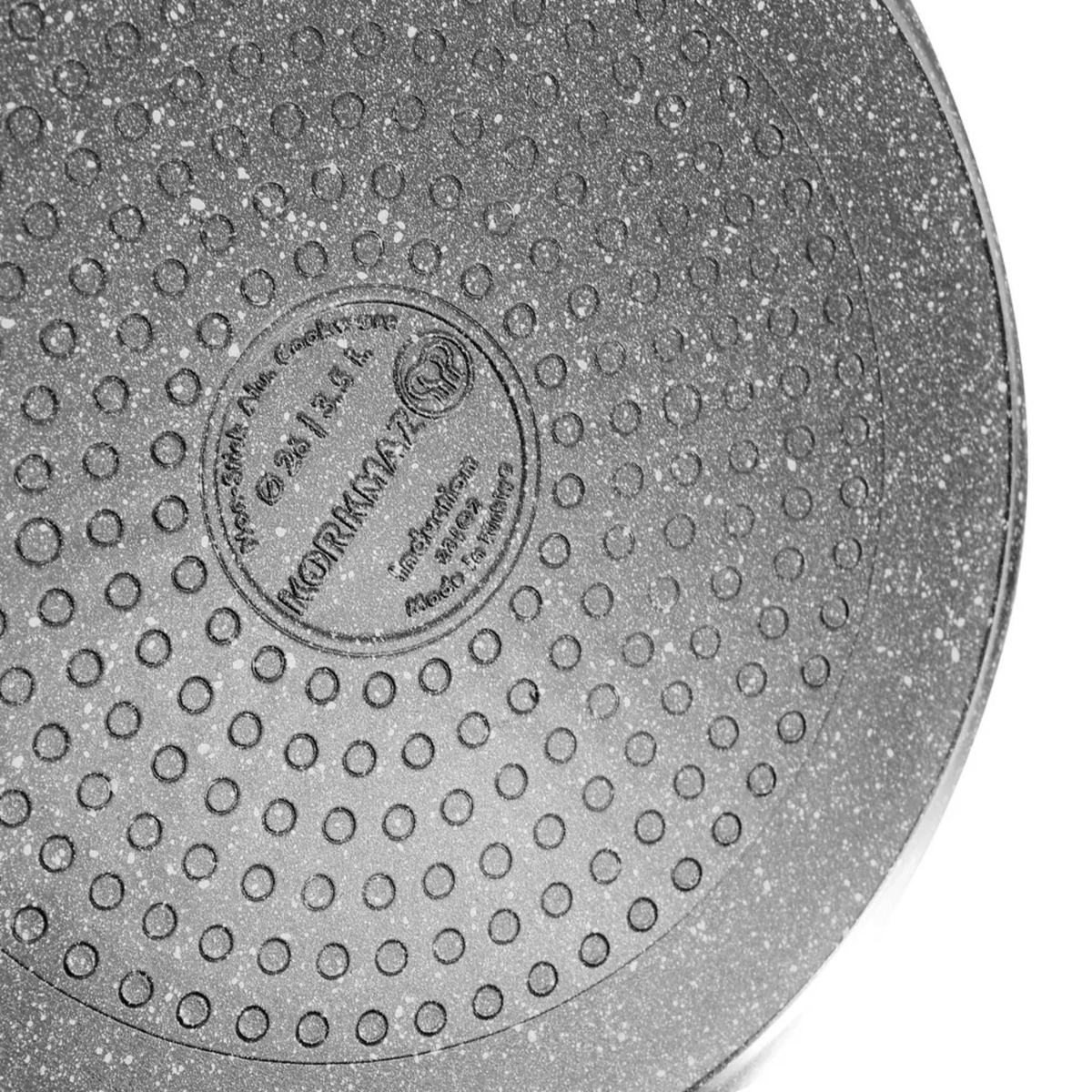 Korkmaz Ornella Aluminum 2.5L Non-Stick Low Casserole Dish with Lid