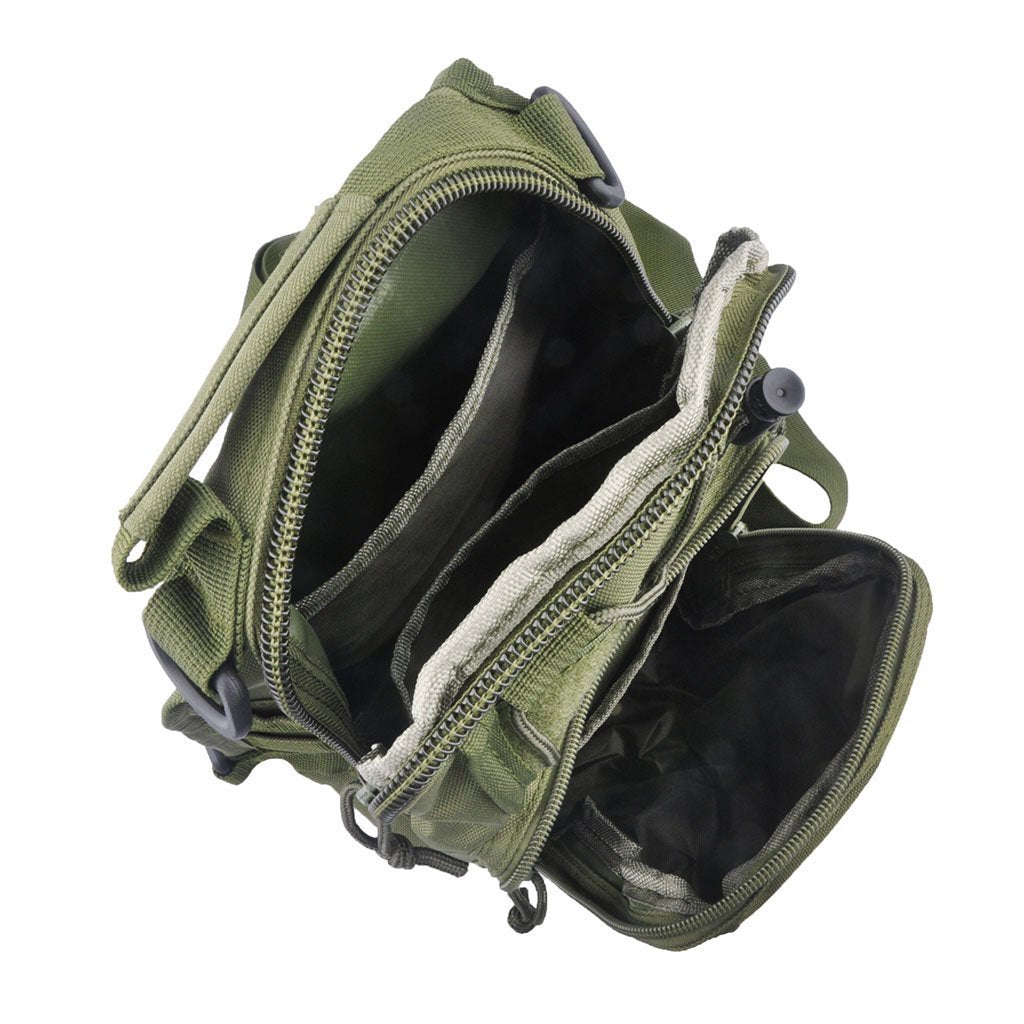 JupiterGear Tactical Military Sling Backpack Shoulder Bag Molle Outdoor Daypack Backpack with Adjustable Strap