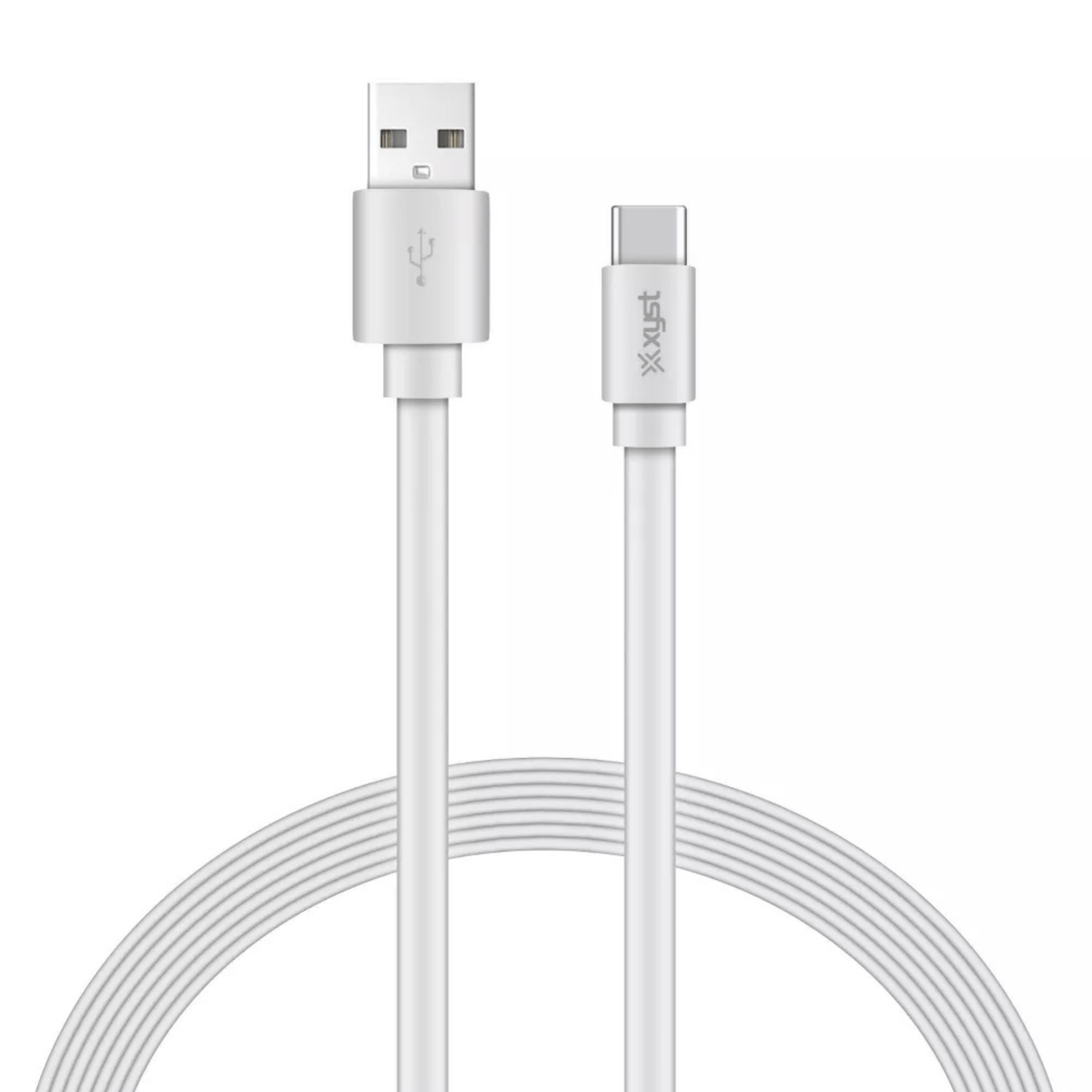 Xyst Charge and Sync USB to USB-C Flat Cable 4Ft
