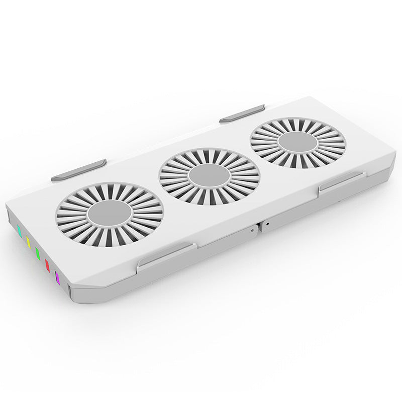 Slim USB Cooling Pad: 3 Fans, 17" Notebooks